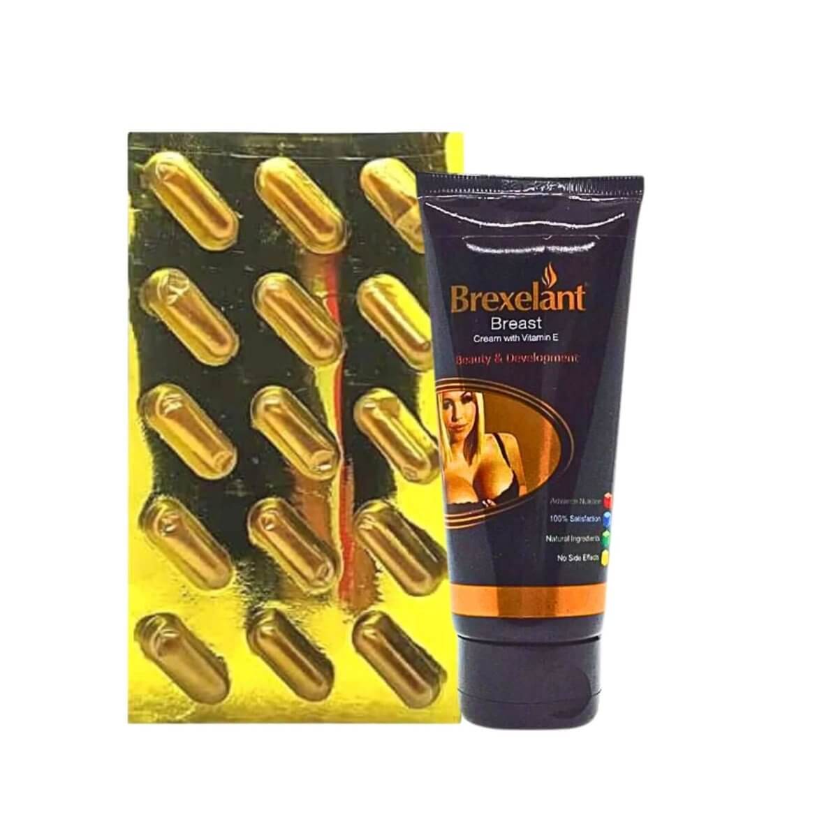 Breast Care Brexelant Breast Cream & Capsule(Combo) - HEALTH AIM PHARMACY