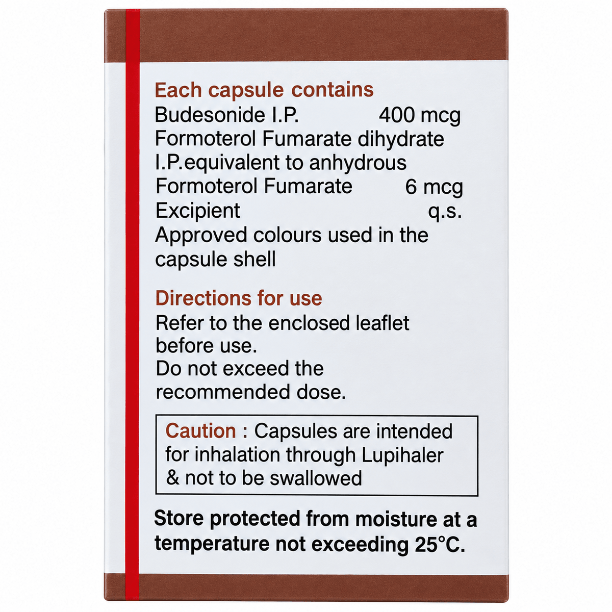 BUDAMATE 400 Transcaps 30 Capsules - HEALTH AIM PHARMACY