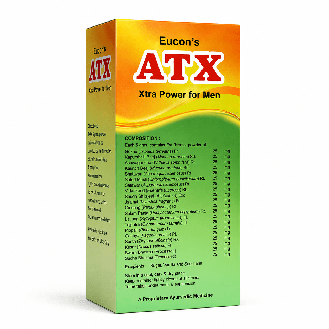 Buy Ayurvedic ATX Powder 100gm Xtra Power for Men - HEALTH AIM PHARMACY