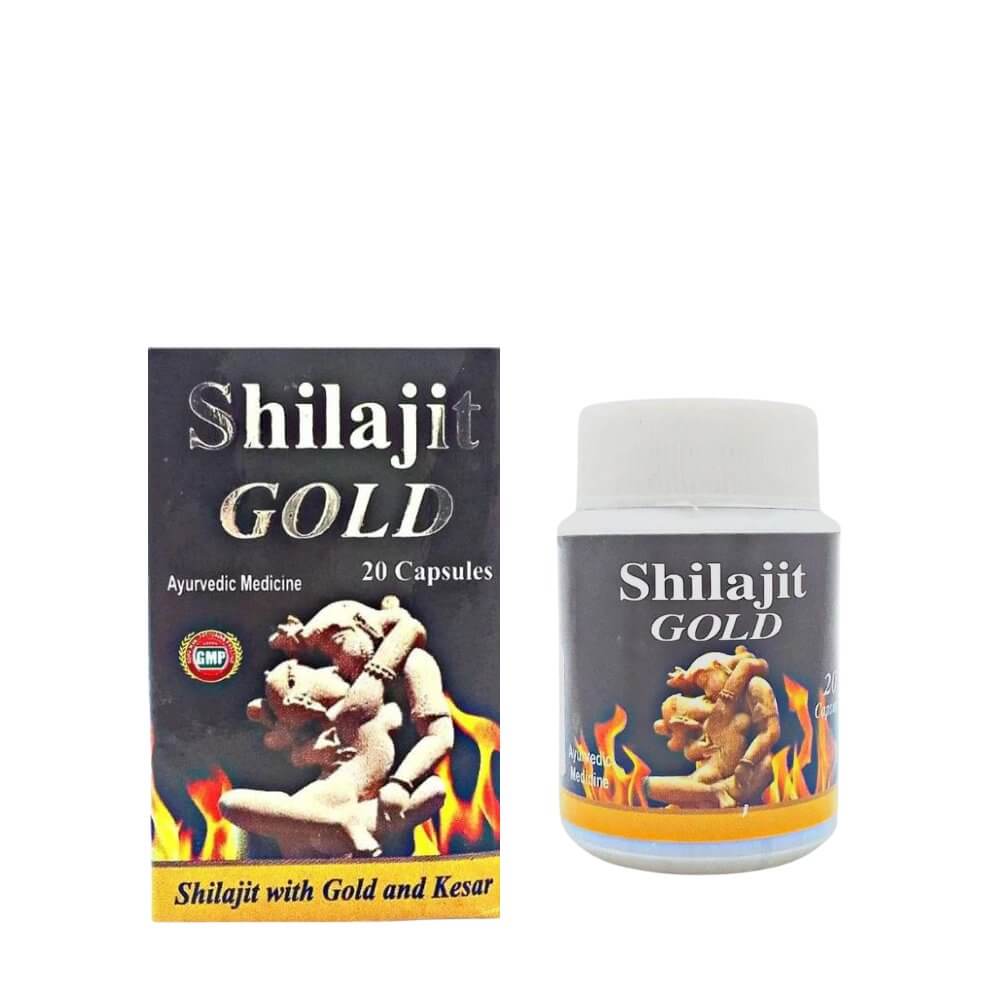 Buy Ayurvedic Best Shilajit Gold Capsule For Vigour & Vitality (Pack of 3) - HEALTH AIM PHARMACY