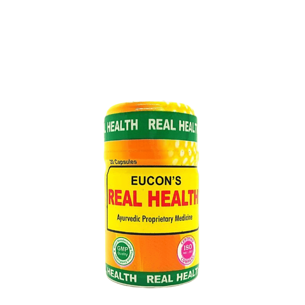 Buy Ayurvedic Eucon`s Real Health Capsule (Pack of 3) - HEALTH AIM PHARMACY