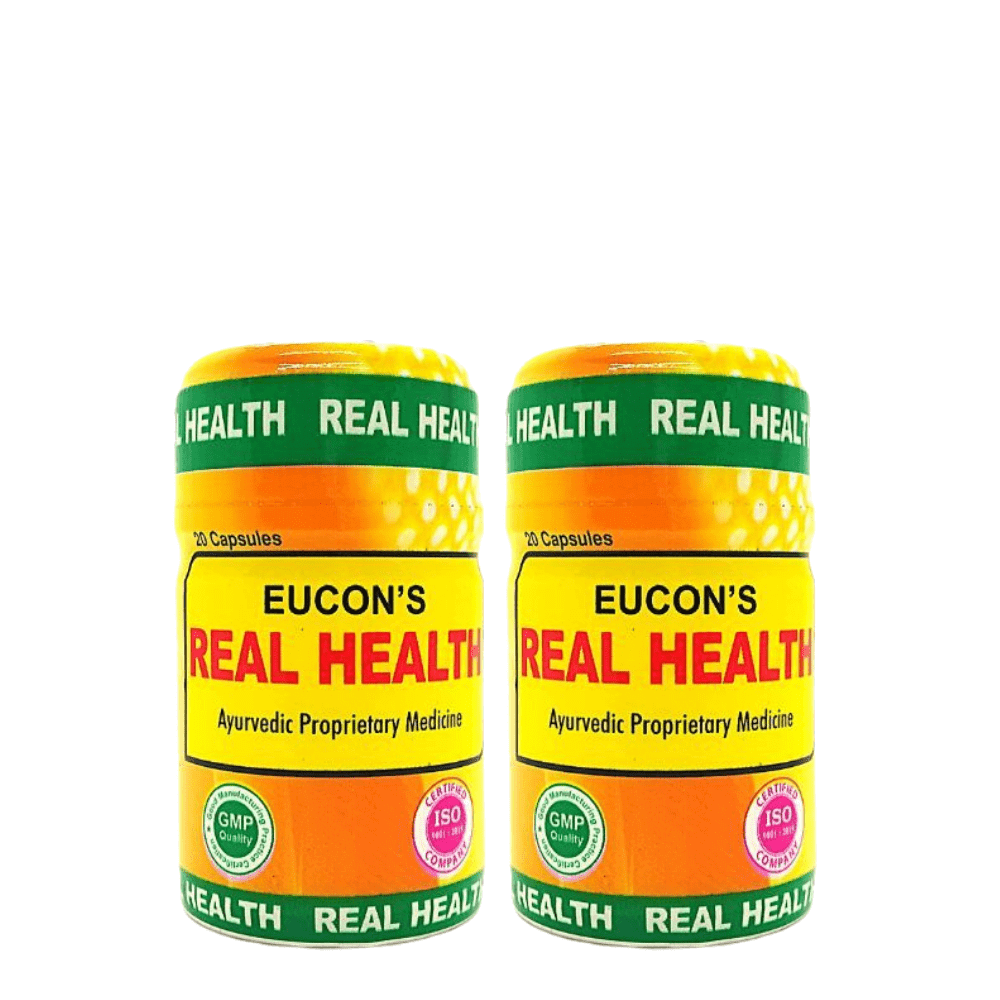 Buy Ayurvedic Eucon`s Real Health Capsule (Pack of 3) - HEALTH AIM PHARMACY