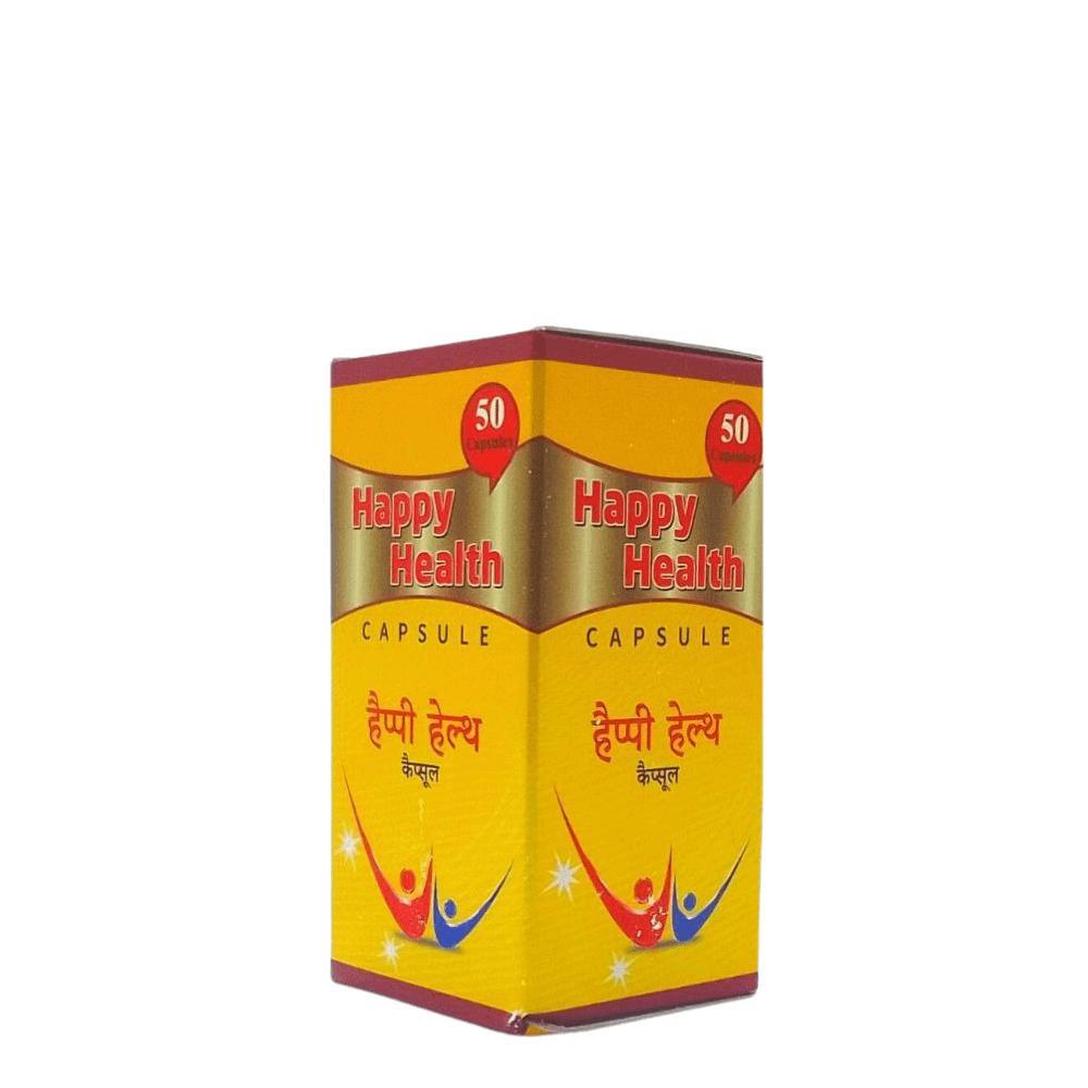 BUY AYURVEDIC HAPPY HEALTH CAPSULE (Pack of 2) - HEALTH AIM PHARMACY