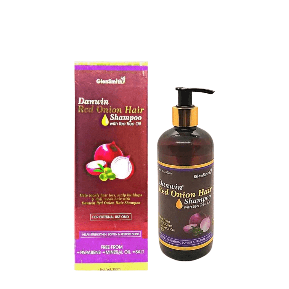 Buy Ayurvedic Red Onion Hair Shampoo Reduces hair loss ( PACK OF 2 ) - HEALTH AIM PHARMACY