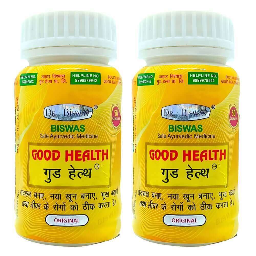 BUY Dr. Biswas Good Health Capsule Original Product Original price ( Pack OF 2) - HEALTH AIM PHARMACY