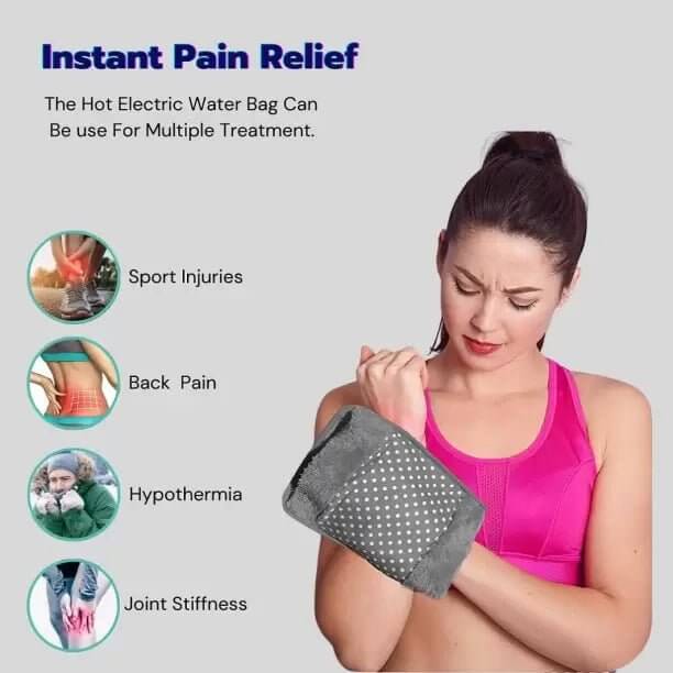 Buy Electric Hot Water Bags Online | Heating Pad For Pain Relief, Muscle Stiffness - HEALTH AIM PHARMACY