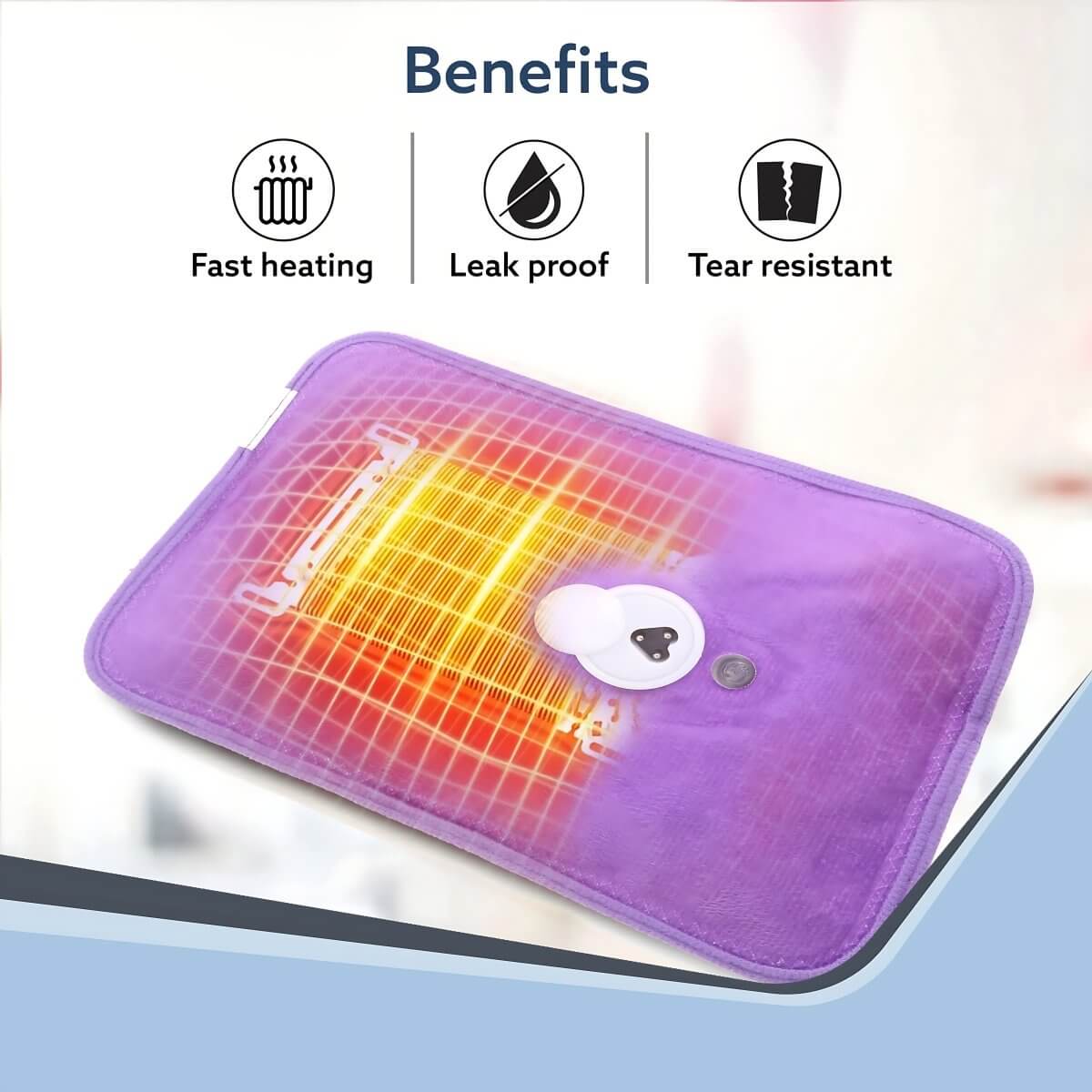 Buy Electric Hot Water Bags Online | Heating Pad For Pain Relief, Muscle Stiffness - HEALTH AIM PHARMACY