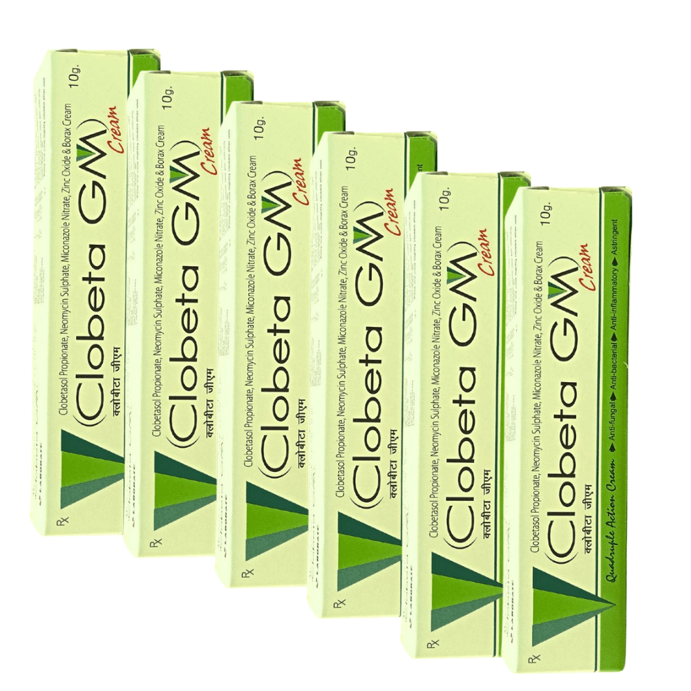 Buy Now Clobeta Gm Cream for itching (Pack of 6) - HEALTH AIM PHARMACY