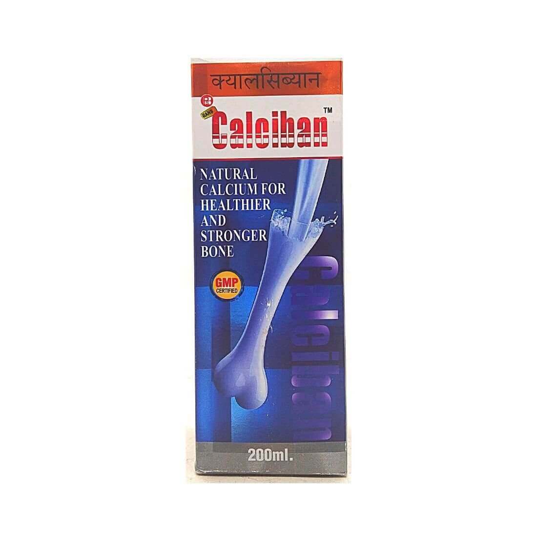 Calciban Syrup - 200ml. Pack Of 3 - HEALTH AIM PHARMACY