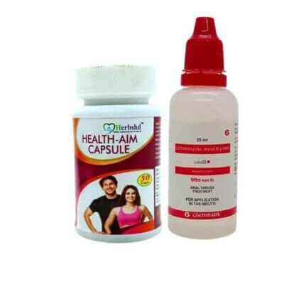 Candid Mouth Paint & Health Aim Capsule(combo) - HEALTH AIM PHARMACY