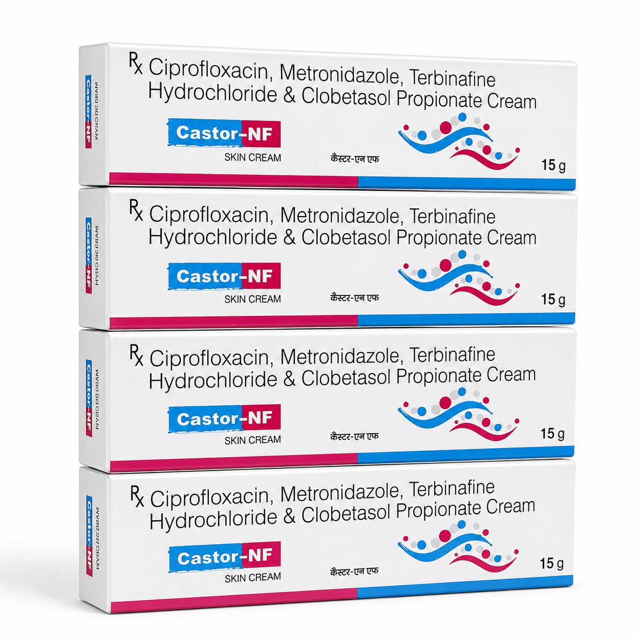 Castor-NF Cream 15g (Pack Of 4) - HEALTH AIM PHARMACY
