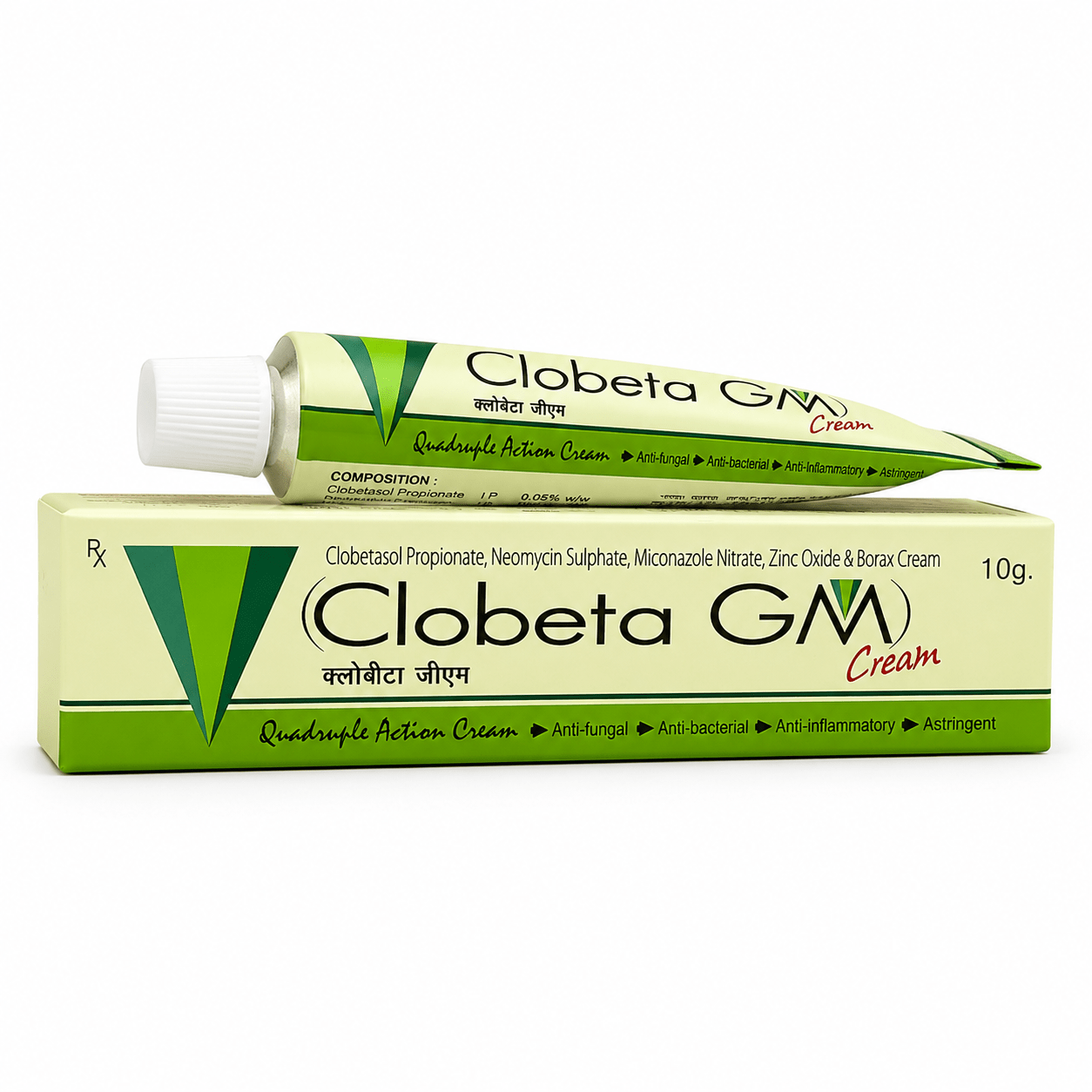 Clobeta GM Cream 10g (Pack of 8) - HEALTH AIM PHARMACY