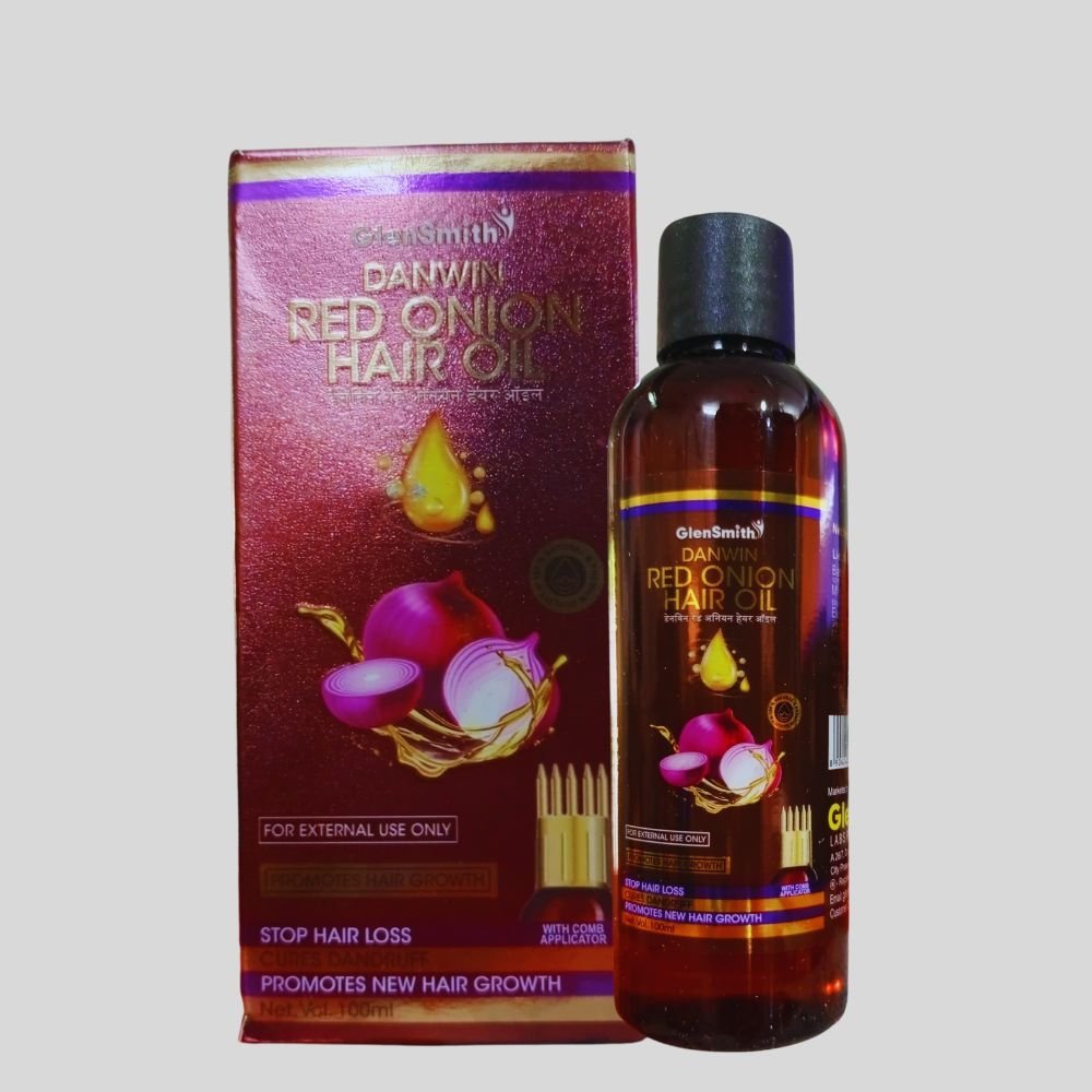 Danwin Red Onion Hair Oil (pack of 2) - HEALTH AIM PHARMACY