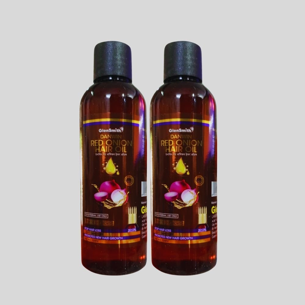 DANWIN Red Onion Hair Oil ( Pack of 2 ) - HEALTH AIM PHARMACY