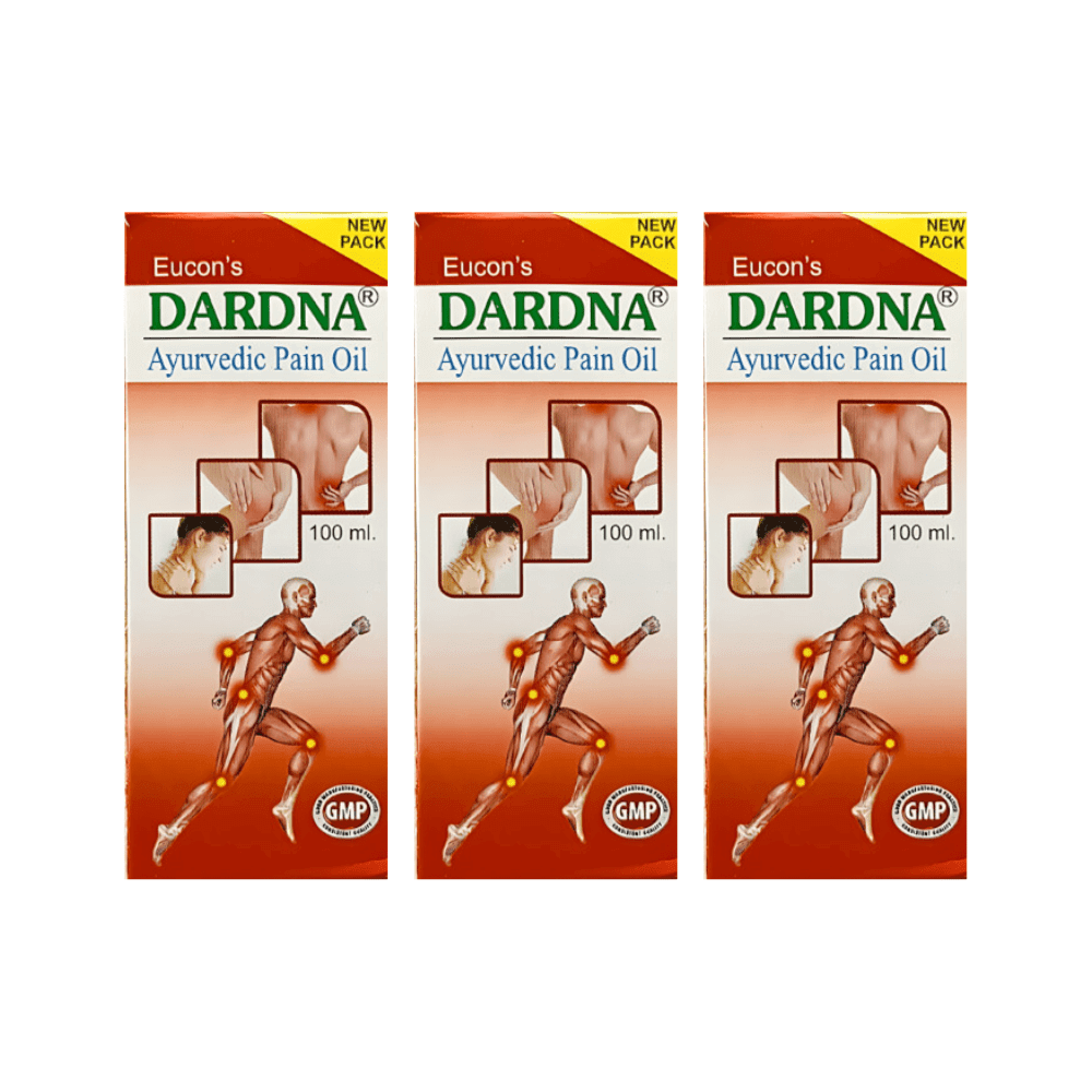 Dardna Ayurvedic Pain Relief oil( pack of 3) - HEALTH AIM PHARMACY