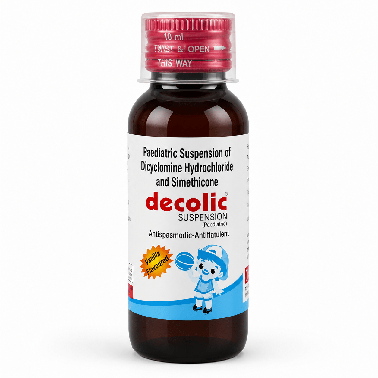 decoLIC Oral Suspension Vanilla 50ml - HEALTH AIM PHARMACY