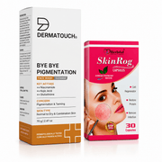 Dermatouch Pigmentation Face Wash & Ayurvedic SkinRog Capsule Combo - 70g + 30 Cap - HEALTH AIM PHARMACY