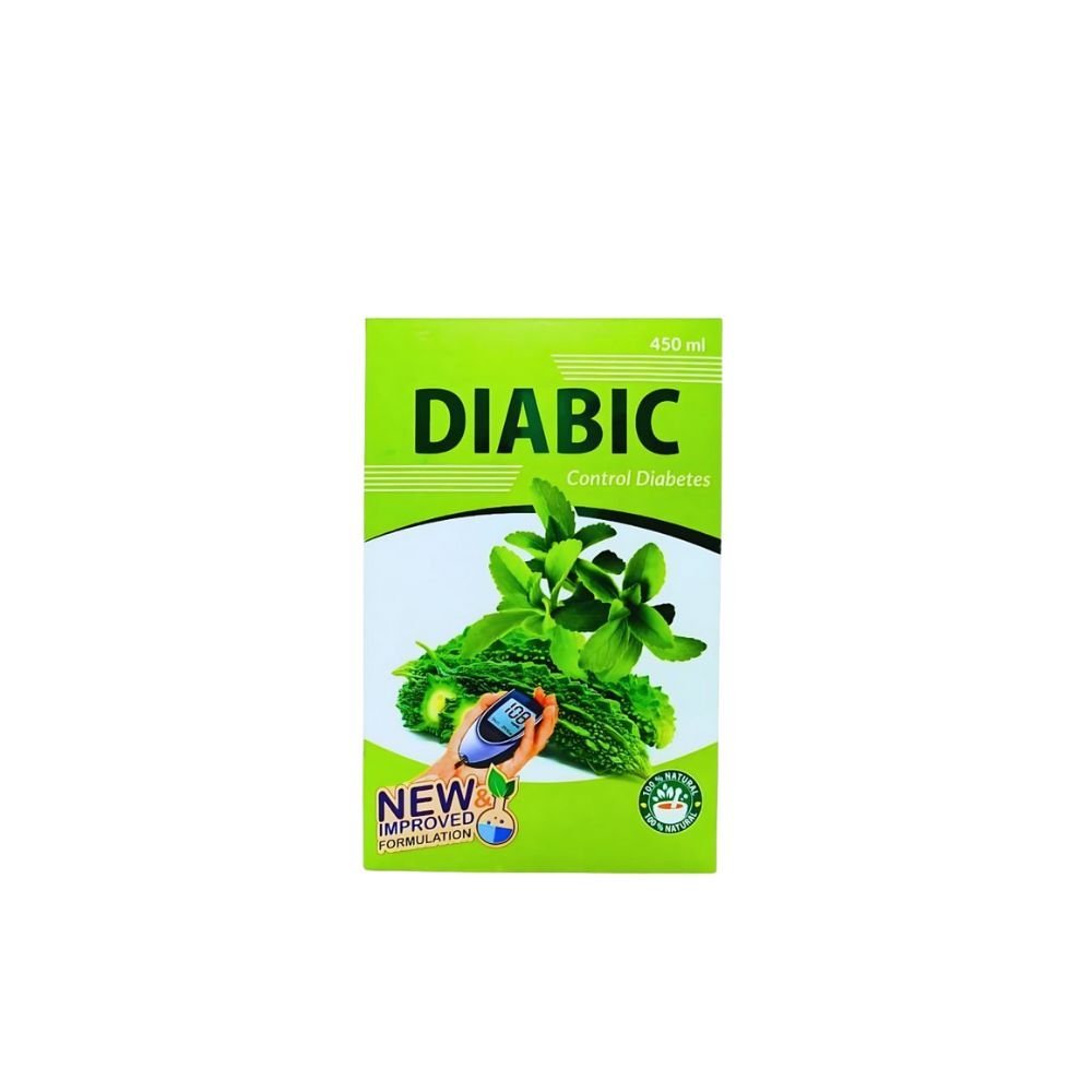 DIABIC Control Diabetes Syrup 450ml .(pack of 2) - HEALTH AIM PHARMACY
