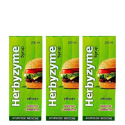 Digestive Medicine Herbyzyme Syrup - 200ml.(pack of 3) - HEALTH AIM PHARMACY