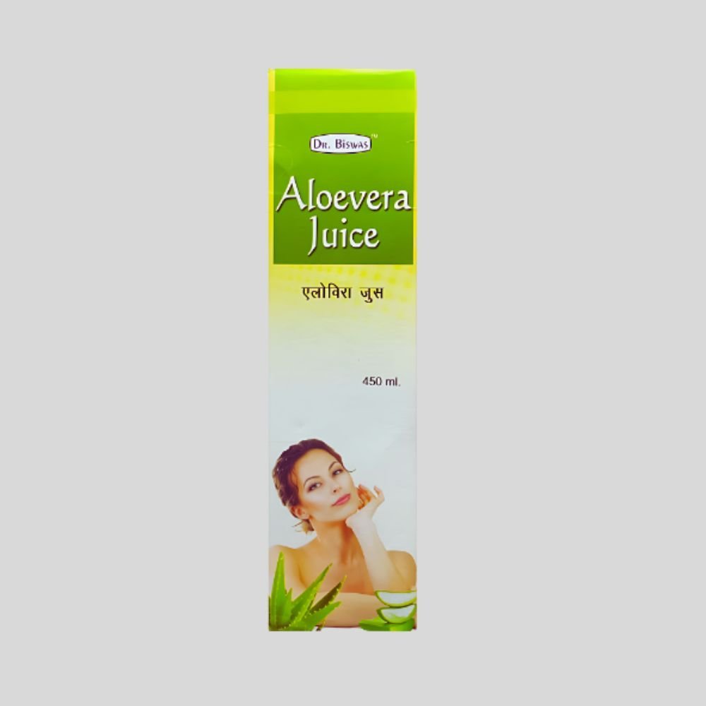 Dr. Biswas Aloevera Juice 450ml. ( pack of 3) - HEALTH AIM PHARMACY