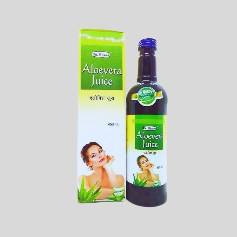 Dr. Biswas Aloevera Juice 450ml. ( pack of 3) - HEALTH AIM PHARMACY