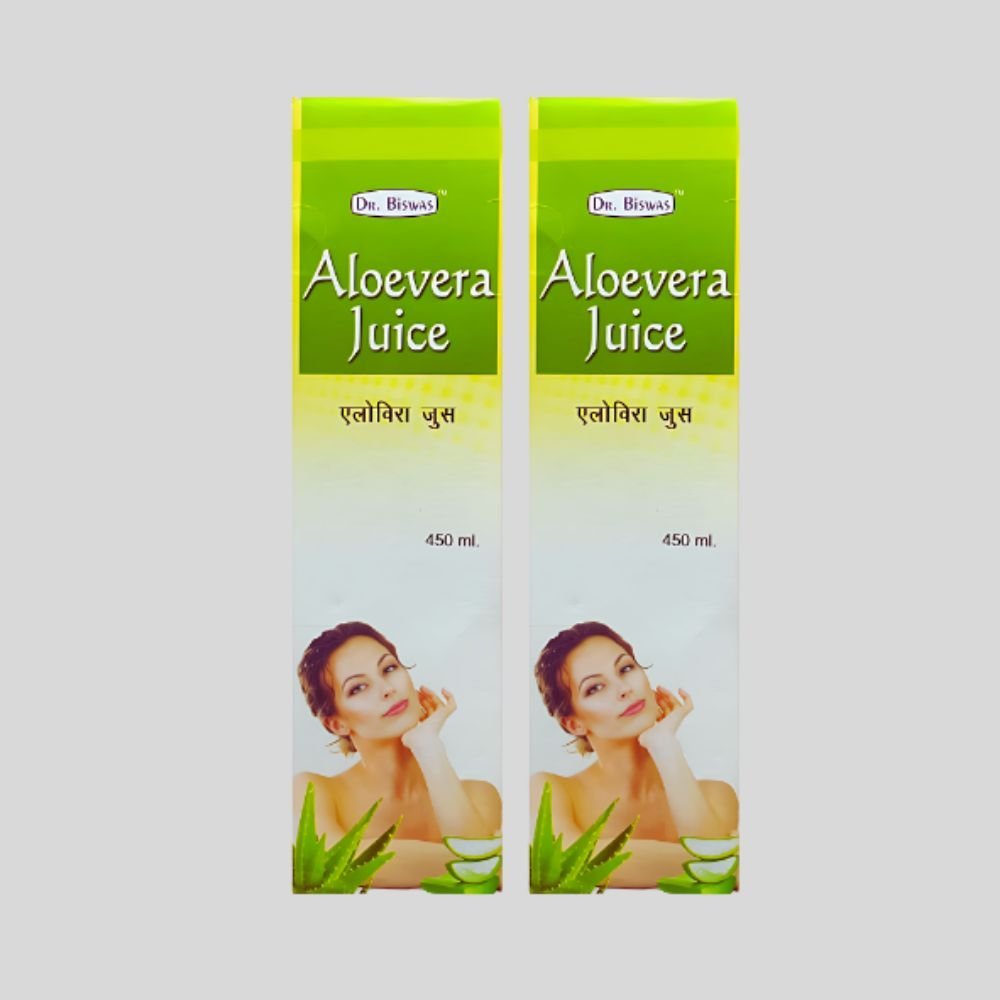 Dr. Biswas Aloevera Juice 450ml. ( pack of 3) - HEALTH AIM PHARMACY