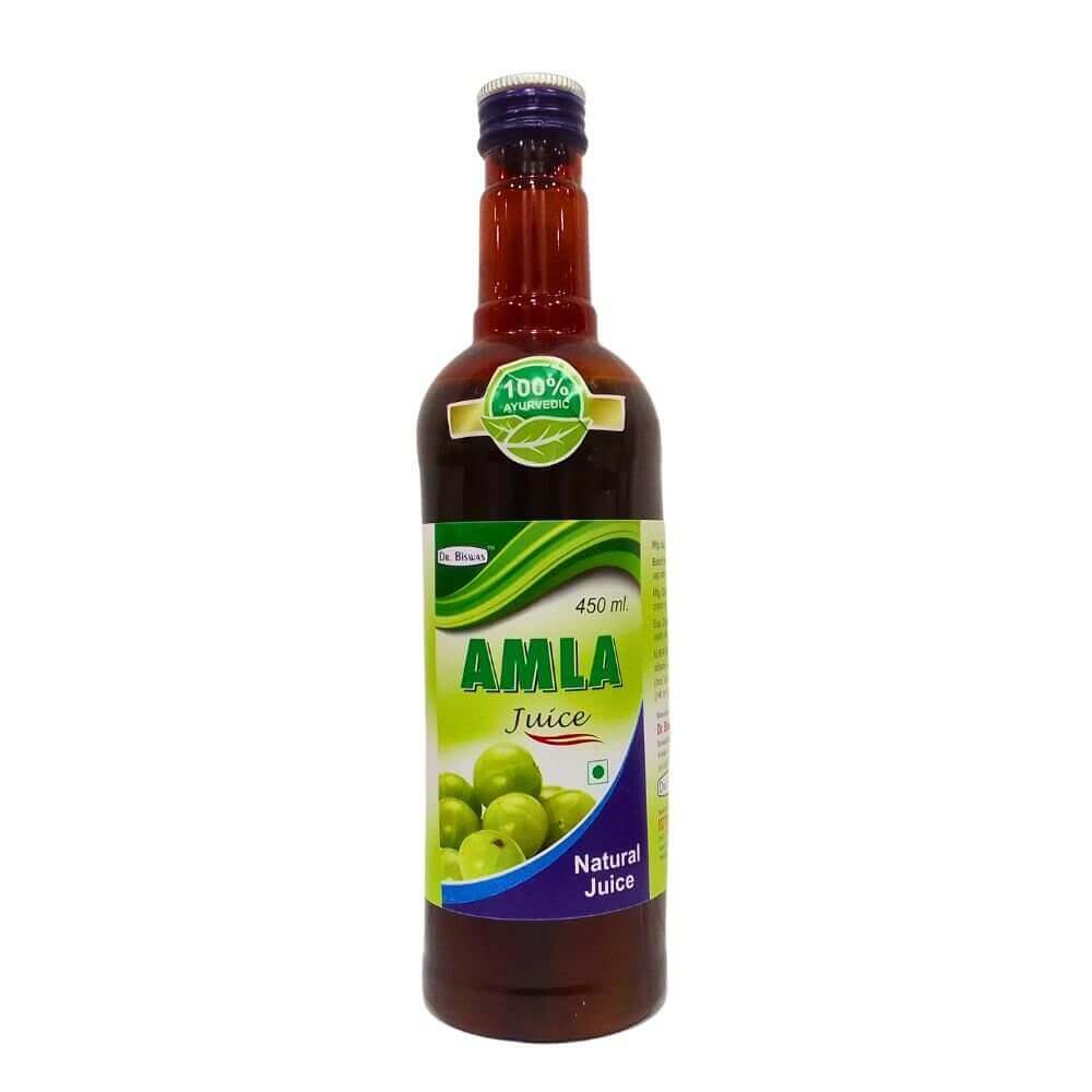 Dr. Biswas Amla Juice 450ml(pack of 2) - HEALTH AIM PHARMACY