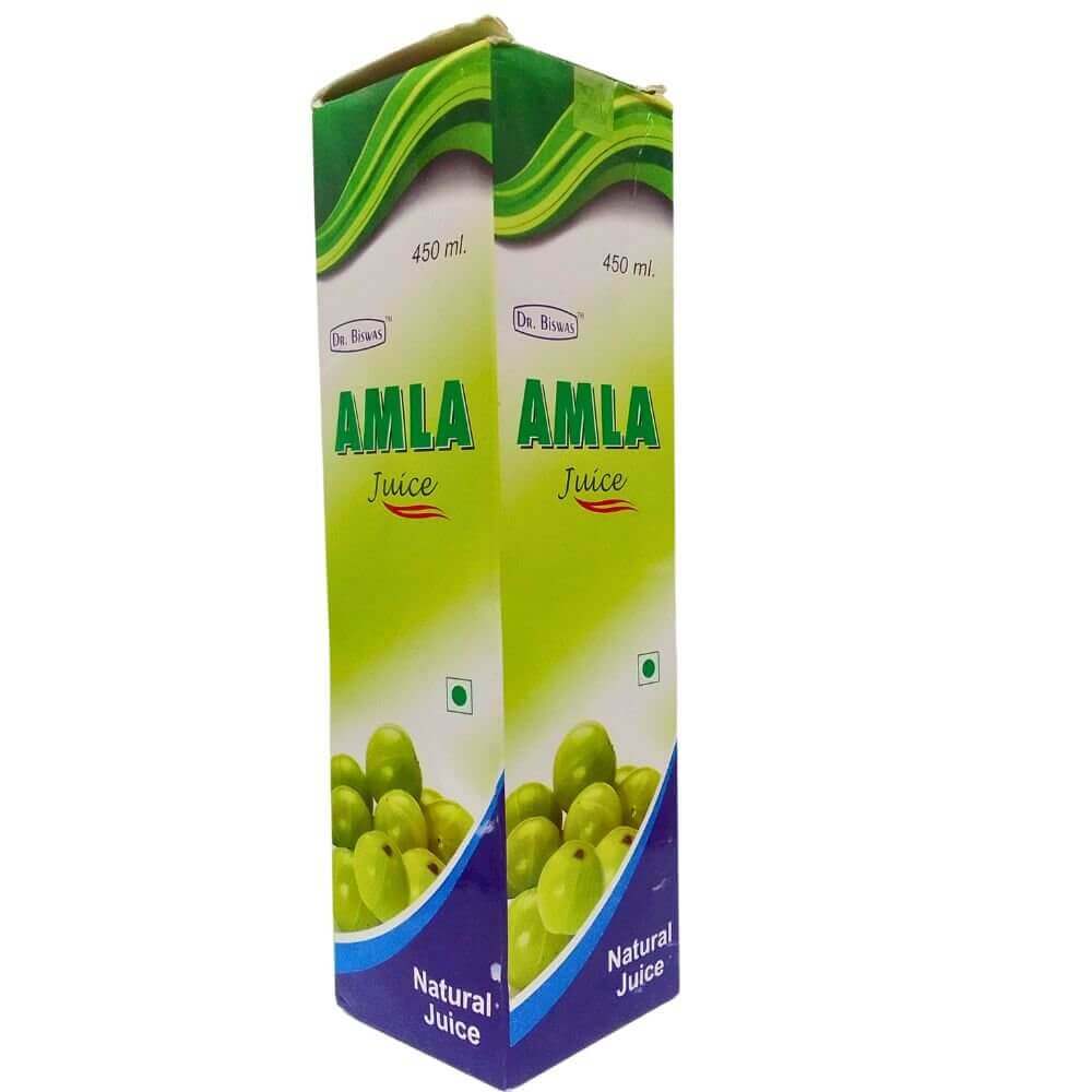 Dr. Biswas Amla Juice 450ml(pack of 2) - HEALTH AIM PHARMACY