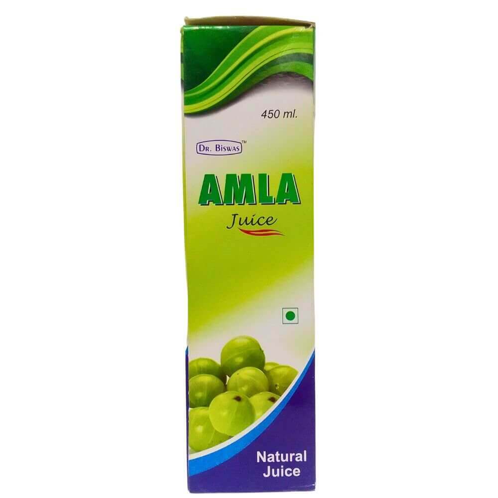 Dr. Biswas Amla Juice 450ml(pack of 2) - HEALTH AIM PHARMACY