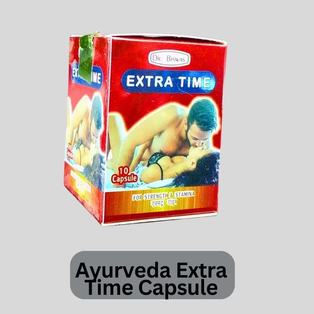 Dr. Biswas Ayurvedic Extra Time Capsule ( pack of 3) - HEALTH AIM PHARMACY