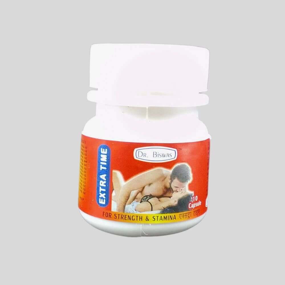 Dr. Biswas Ayurvedic Extra Time Capsule ( pack of 3) - HEALTH AIM PHARMACY