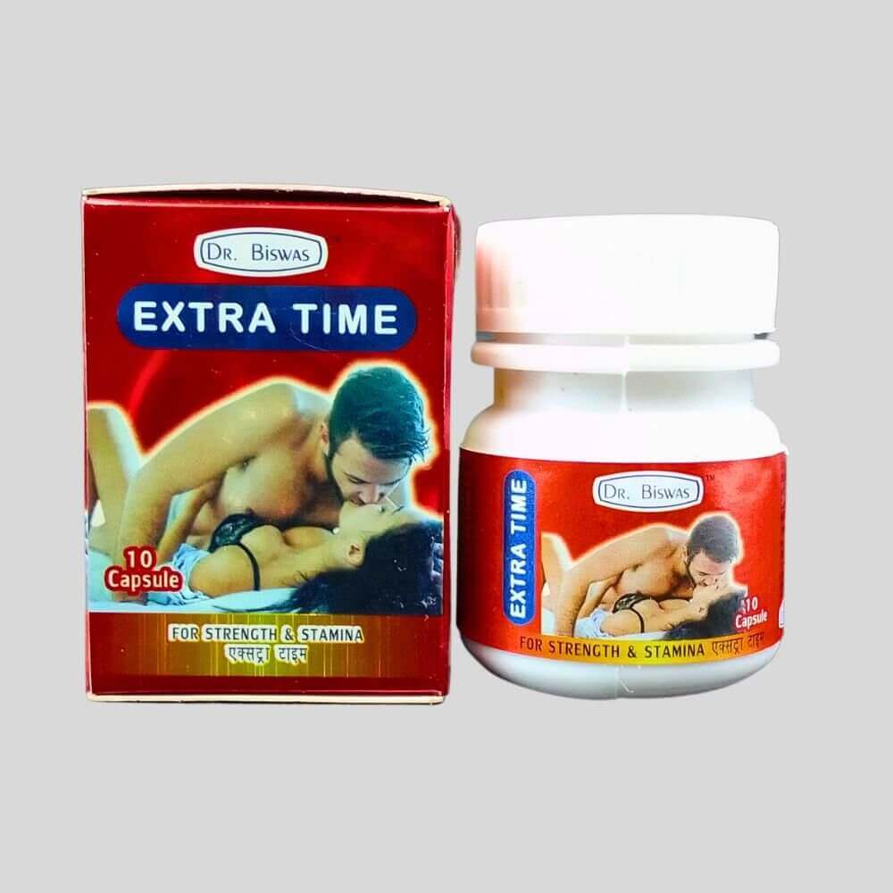 Dr. Biswas Ayurvedic Extra Time Capsule ( pack of 3) - HEALTH AIM PHARMACY
