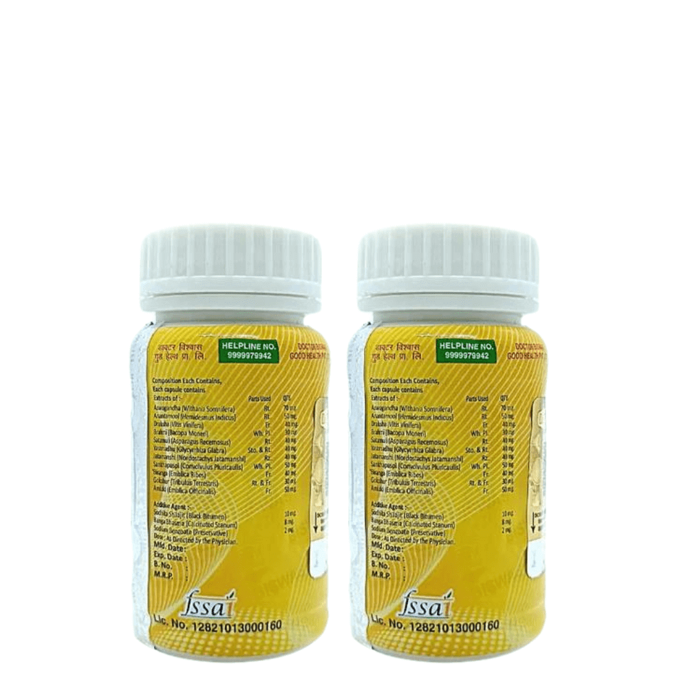 Dr. Biswas Good Health Capsule Pack Of 3 Orginal product Orginal price - HEALTH AIM PHARMACY