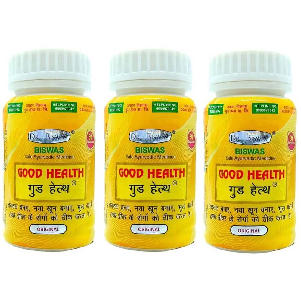 Dr. Biswas Original Good Health Capsule FOR mass gainer - HEALTH AIM PHARMACY
