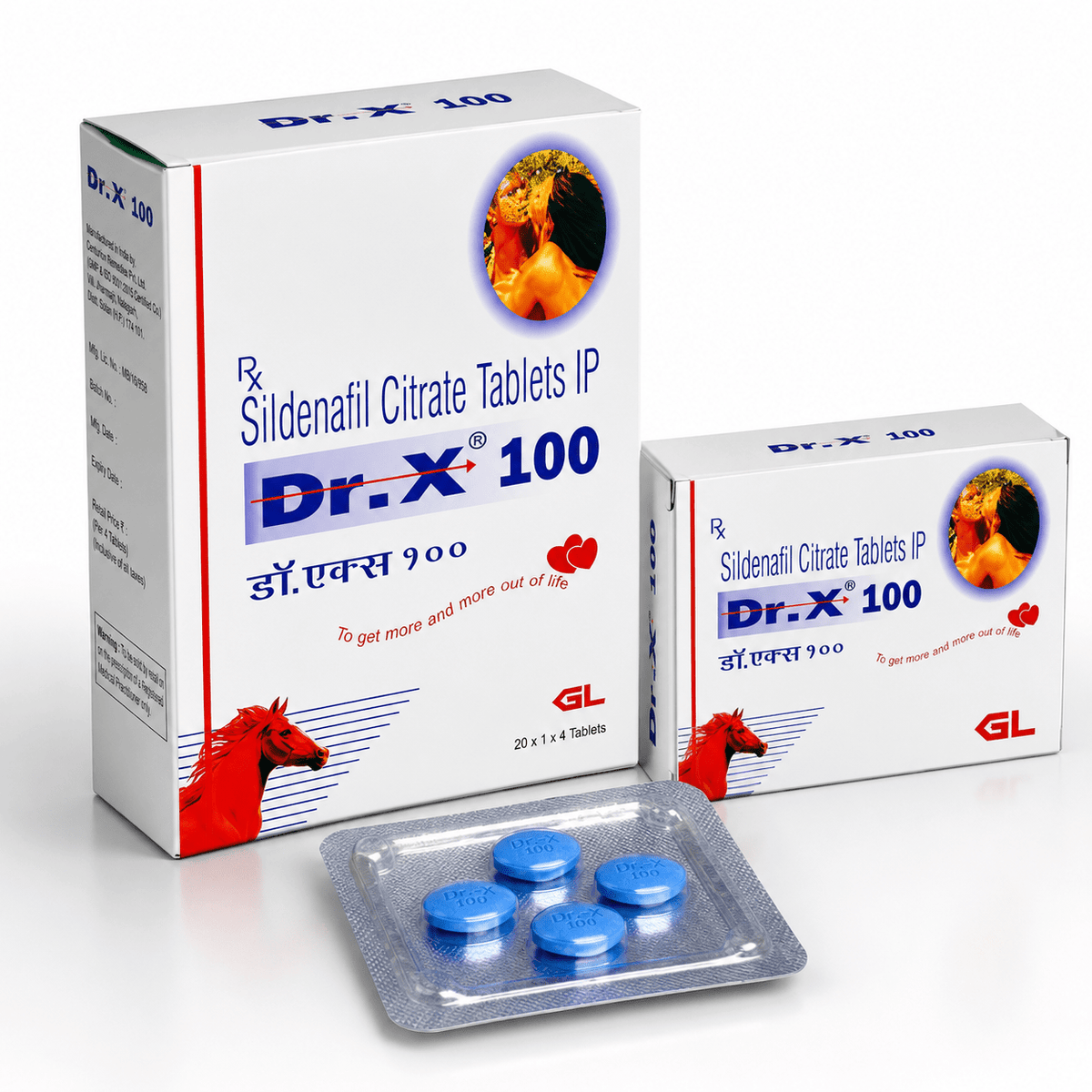 Dr X 100mg Tablet - HEALTH AIM PHARMACY