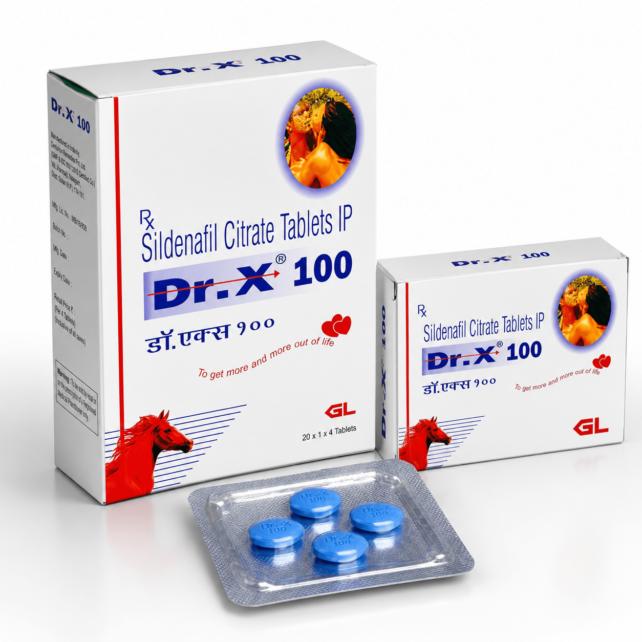 Dr X 100mg Tablet - HEALTH AIM PHARMACY