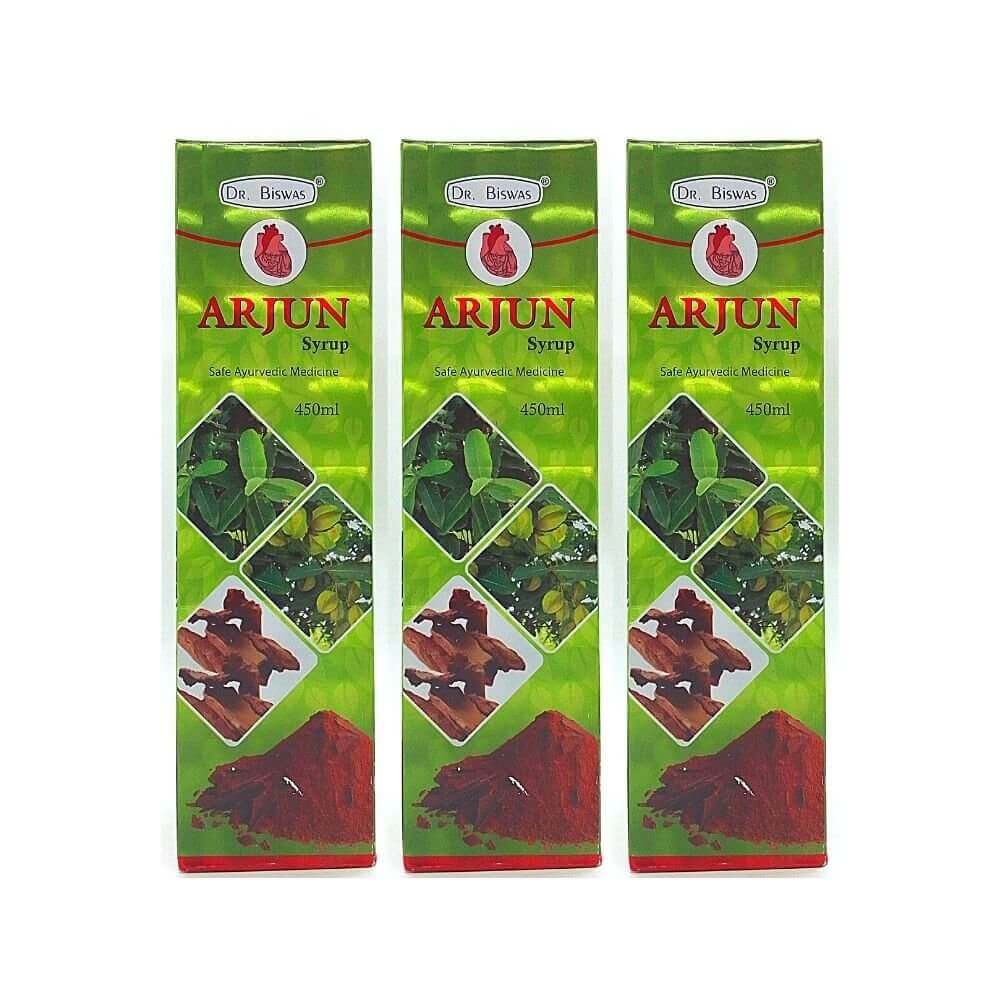Dr.BISWAS ARJUN SYRUP (pack of 3) - HEALTH AIM PHARMACY