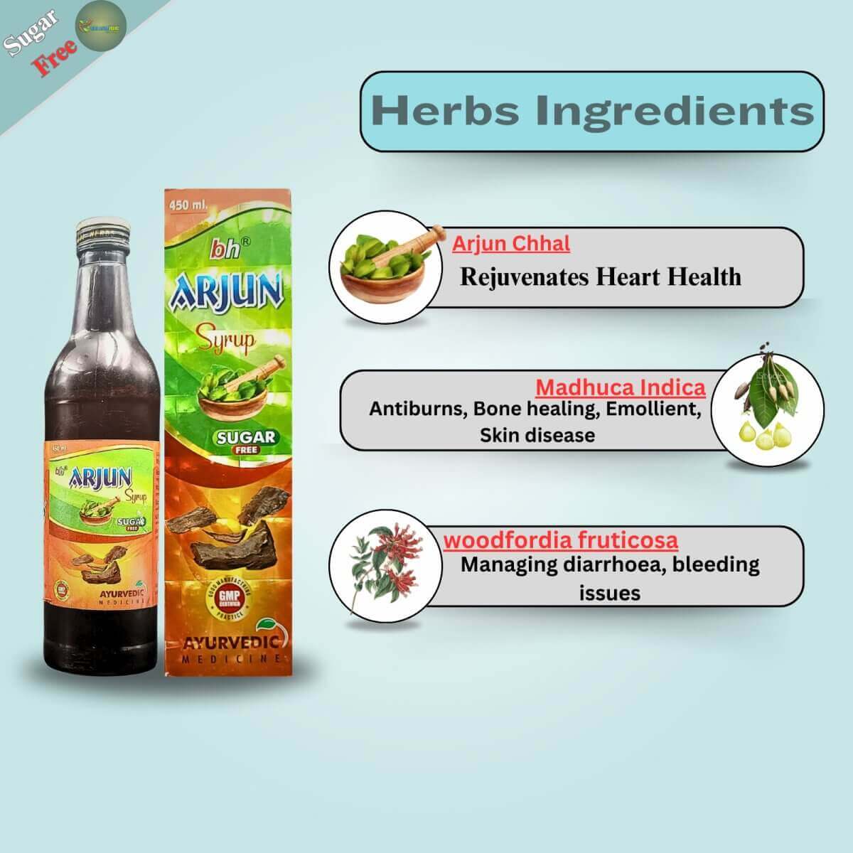 Dr.BISWAS ARJUN SYRUP (pack of 3) - HEALTH AIM PHARMACY