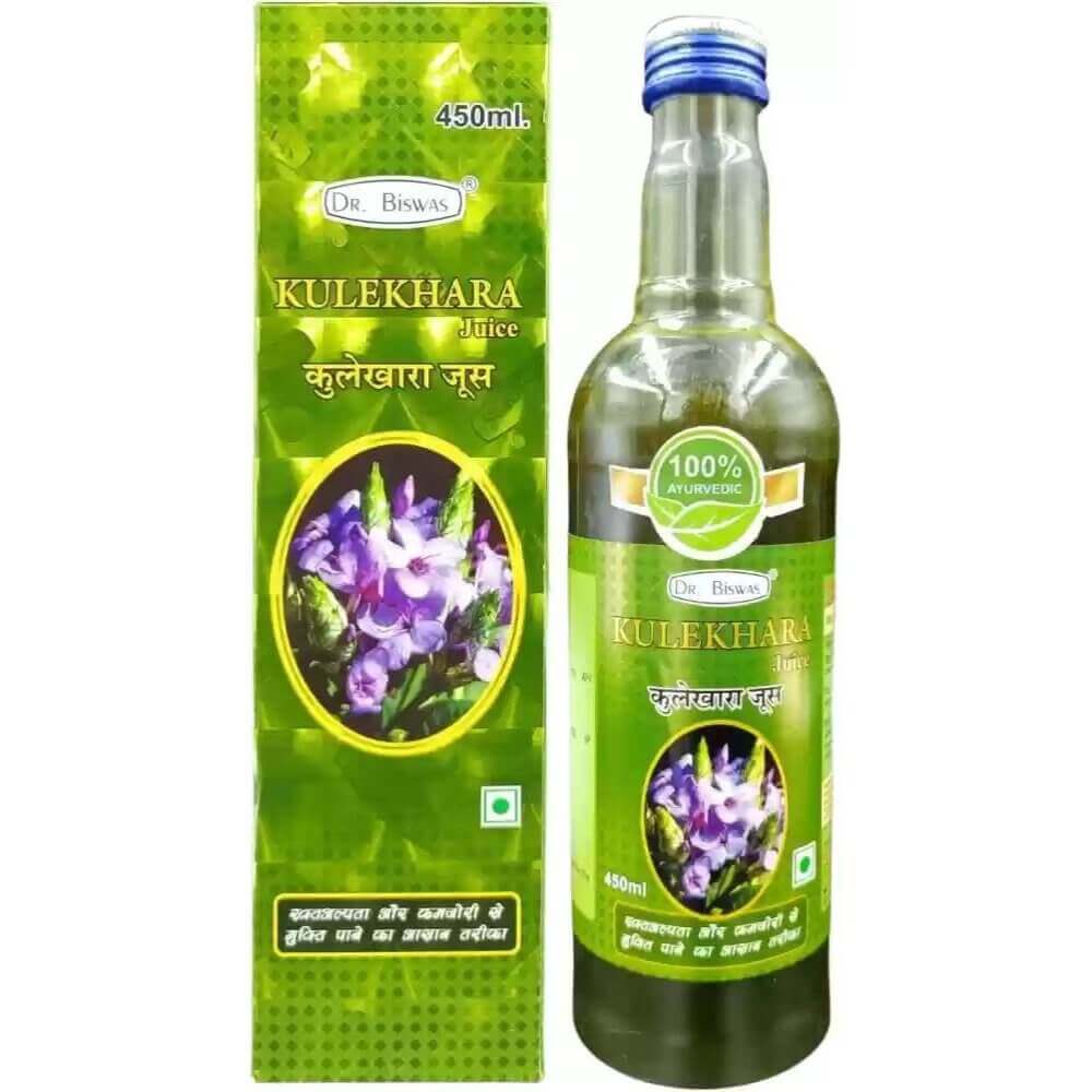 Dr.Biswas Kulekhara Juice for low BP 450ml (pack of 3) - HEALTH AIM PHARMACY