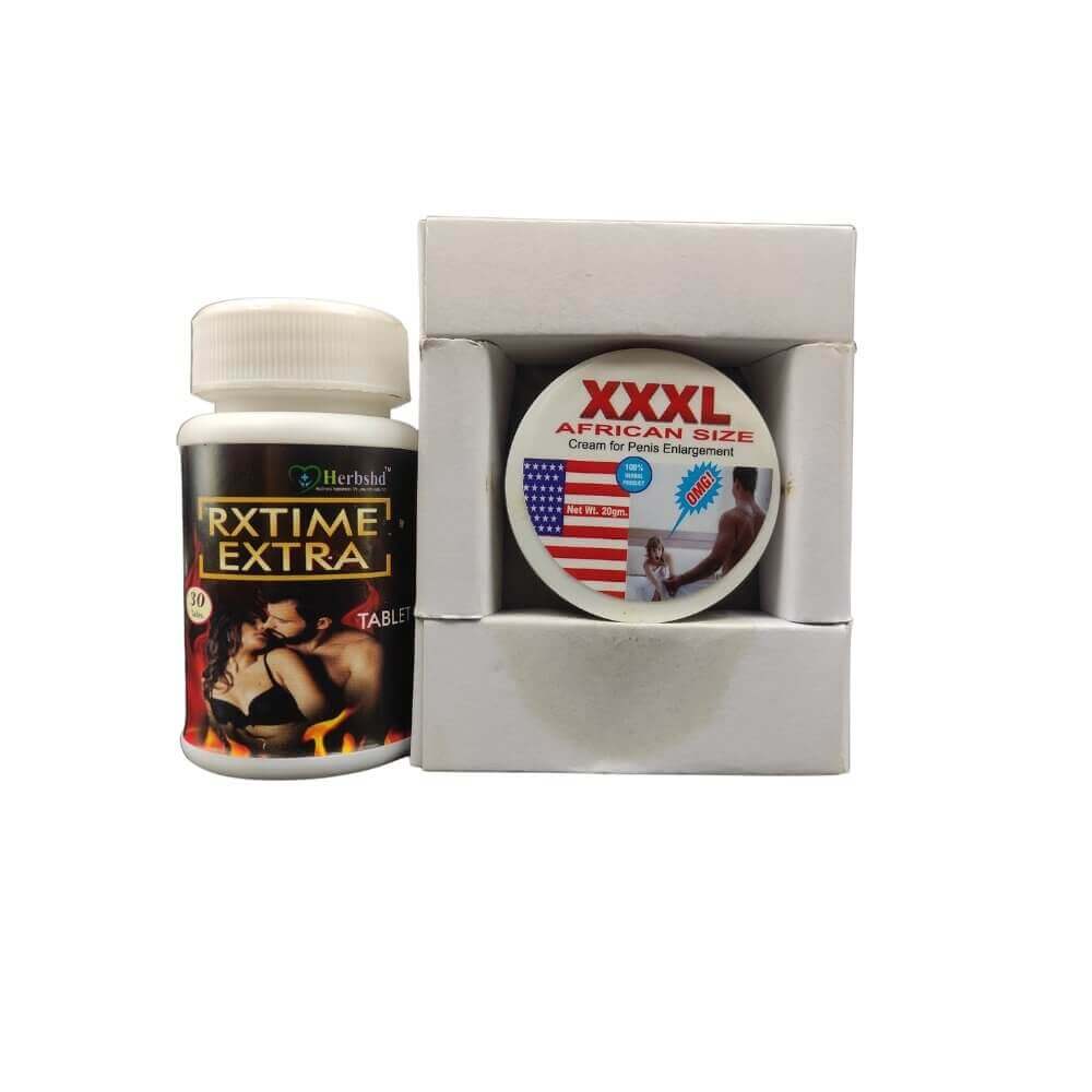 Dr.CHOPRA XXXL African Size Cream & RX time capsule - HEALTH AIM PHARMACY