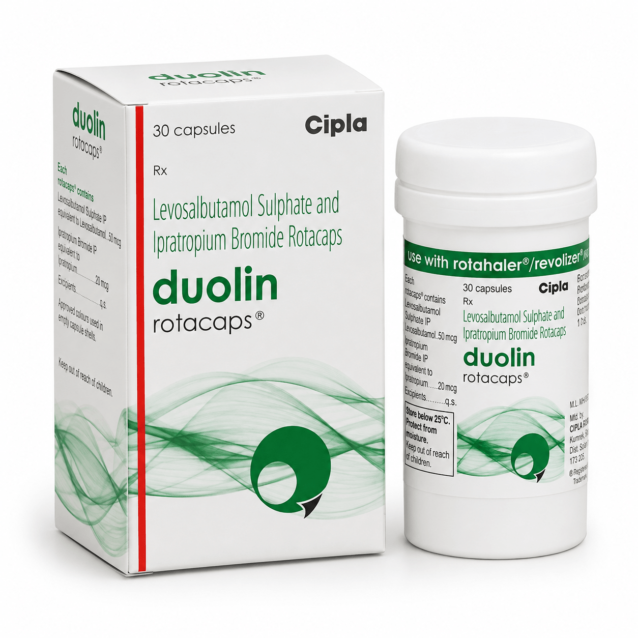DUOLIN ROTACPS 60 CAPSULE - HEALTH AIM PHARMACY