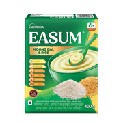 Easum Baby Cereal Rice & Moong Dal (6+ Months) | Healthy Infant Food – 400g - HEALTH AIM PHARMACY