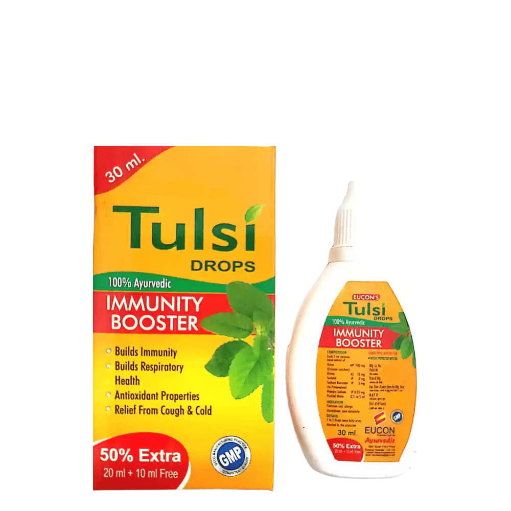 Eucon's Tulsi Drops 30 ml (pack of 2) - HEALTH AIM PHARMACY