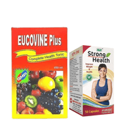 Eucovine Plus Syrup &amp; Strong Health Capsule (Combo Pack) - HEALTH AIM PHARMACY