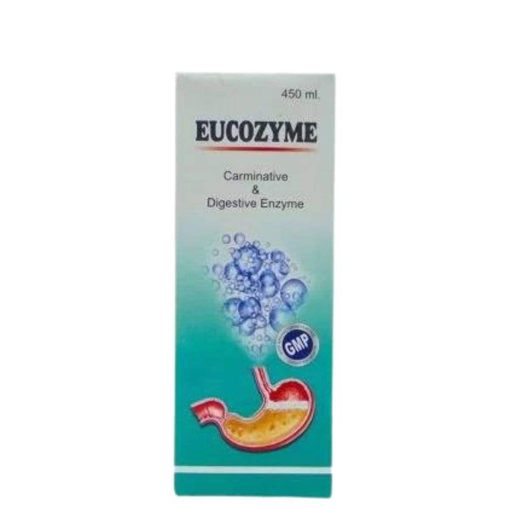 Eucozyme Syrup 450ml For Digestive Enzyme (Pack of 2) - HEALTH AIM PHARMACY