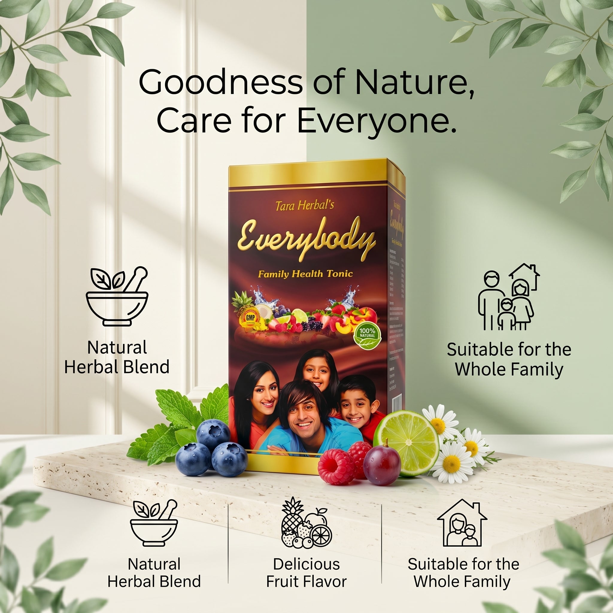 Everybody Family Health Tonic | 450ml | Pack of 2 - HEALTH AIM PHARMACY
