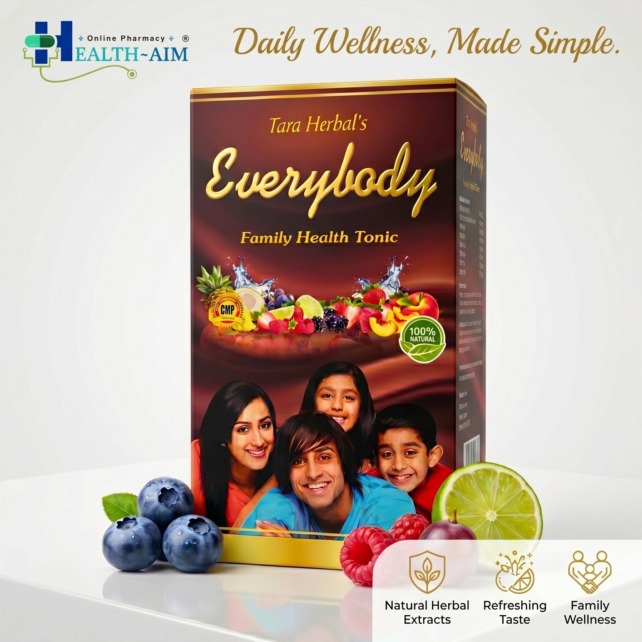 Everybody Family Health Tonic | 450ml | Pack of 2 - HEALTH AIM PHARMACY