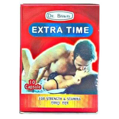 Extra Time Capsule (Pack of 3) - HEALTH AIM PHARMACY