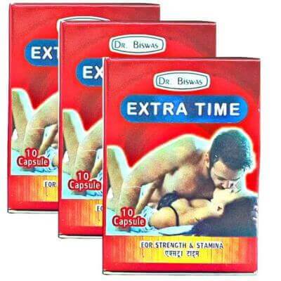 Extra Time Capsule (Pack of 3) - HEALTH AIM PHARMACY