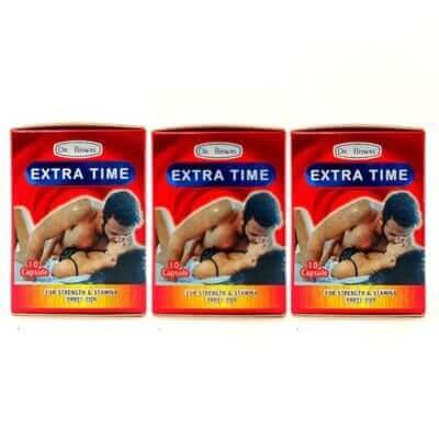 Extra Time Capsule (Pack of 3) - HEALTH AIM PHARMACY